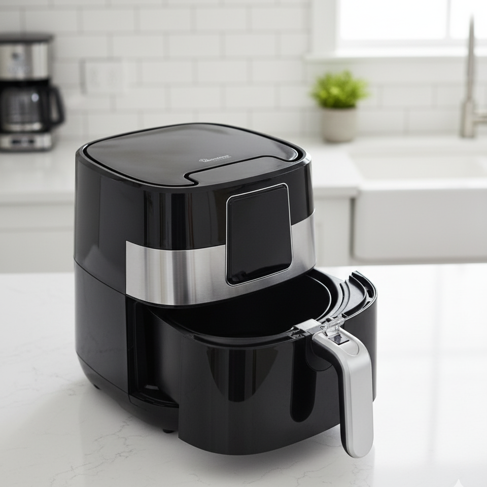 Ramtons Oil-Free Digital Air Fryer Black RM/585