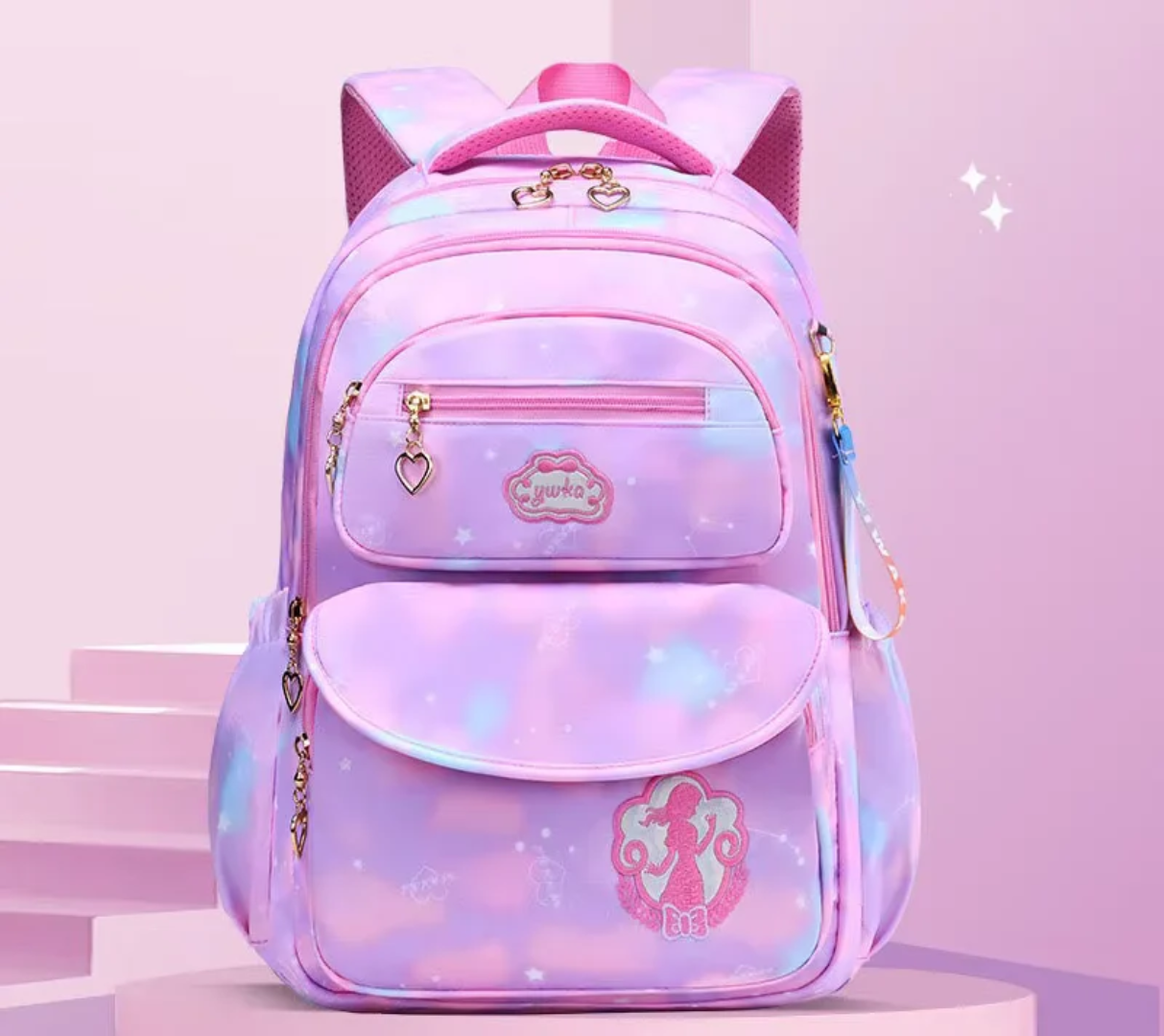 School Backpack With Multiple Compartments