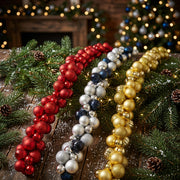 1.8m Christmas Bauble String Decoration Available in Red, Blue and Silver or Gold for Festive Displays available in Nairobi, Kenya