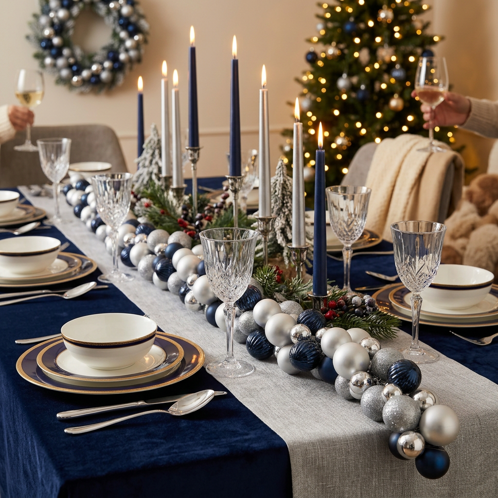 1.8m Christmas Bauble String Decoration