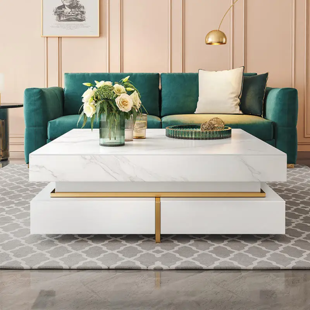Square Marble Table