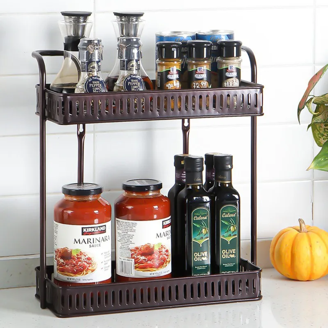 2-Tier Bathroom / Kitchen Organizer
