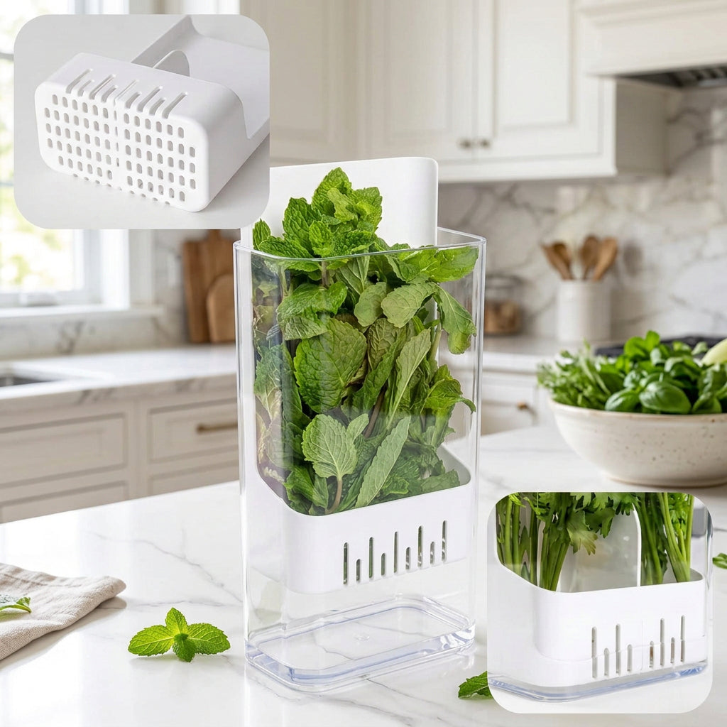 Acrylic Airtight Herb Storage Box