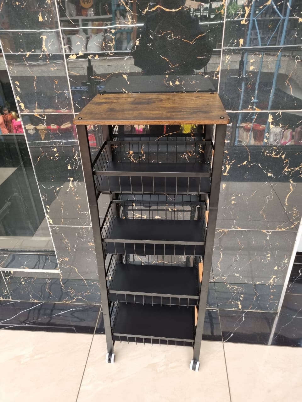 4 Layer Multifunctional Kitchen Storage Rack