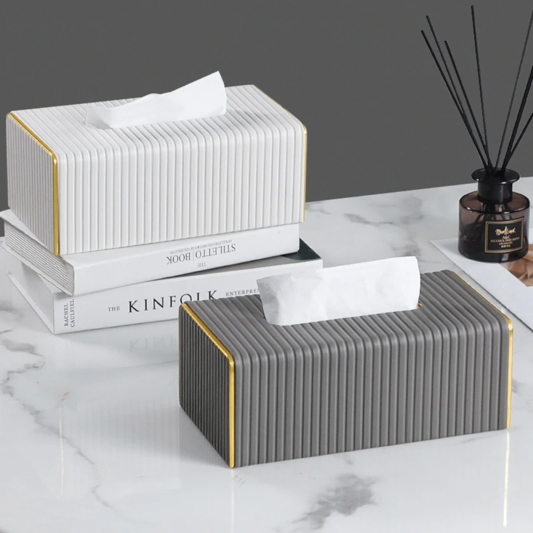Leather Tissue/ Serviette Holder