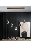5 in 1 Crystal Chandelier
