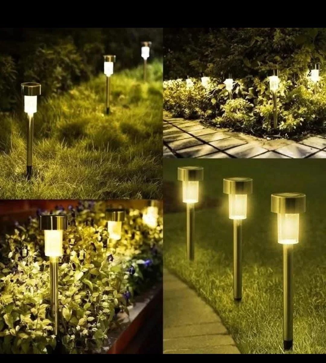 Dawood Lifestyle & Gadgets kes 10 piece solar pathway lawn light set with automatic dusk to dawn LED illumination weather resistant outdoor design for gardens pathways driveways lawns walkways and landscape lighting