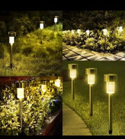 Dawood Lifestyle & Gadgets kes 10 piece solar pathway lawn light set with automatic dusk to dawn LED illumination weather resistant outdoor design for gardens pathways driveways lawns walkways and landscape lighting