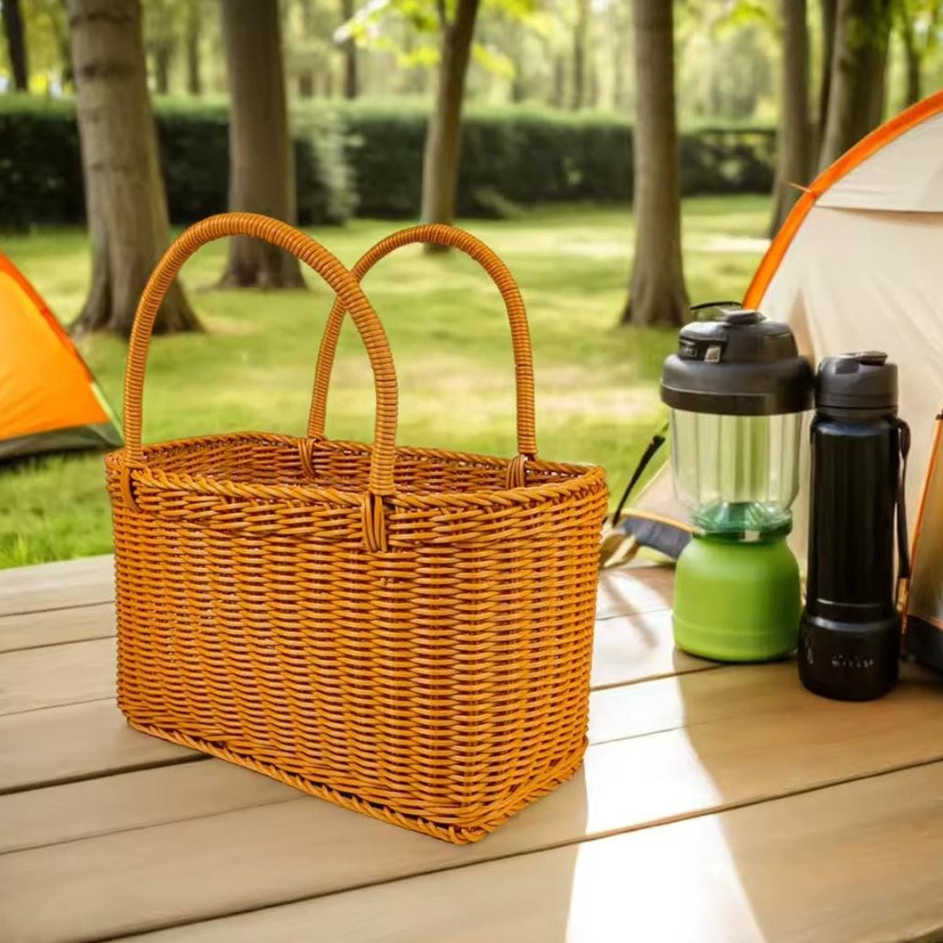 22 cm Rattan Multifunctional Storage Basket