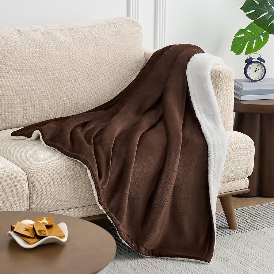 6x6 Double sided Sherpa blanket