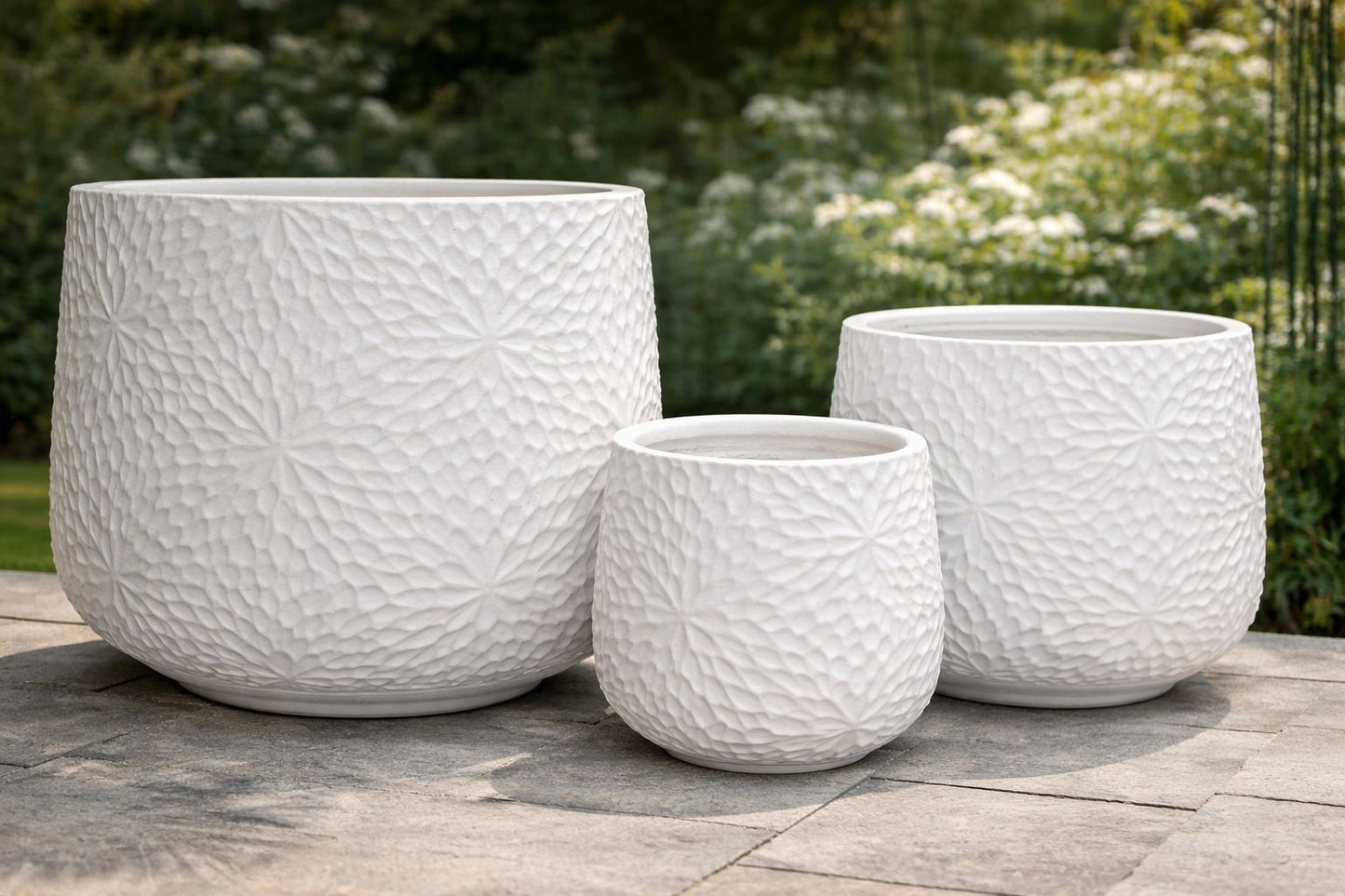 Concrete Planter Set