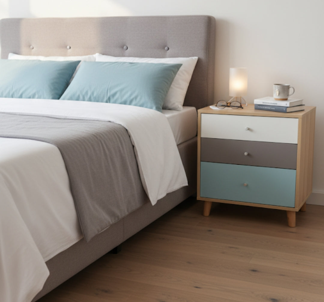 Wooden Bedside Table