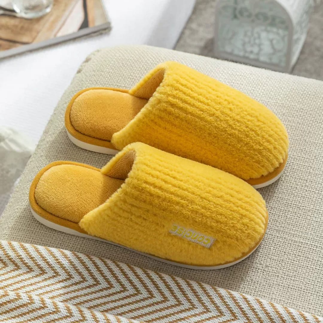 Fuzzy House Slippers