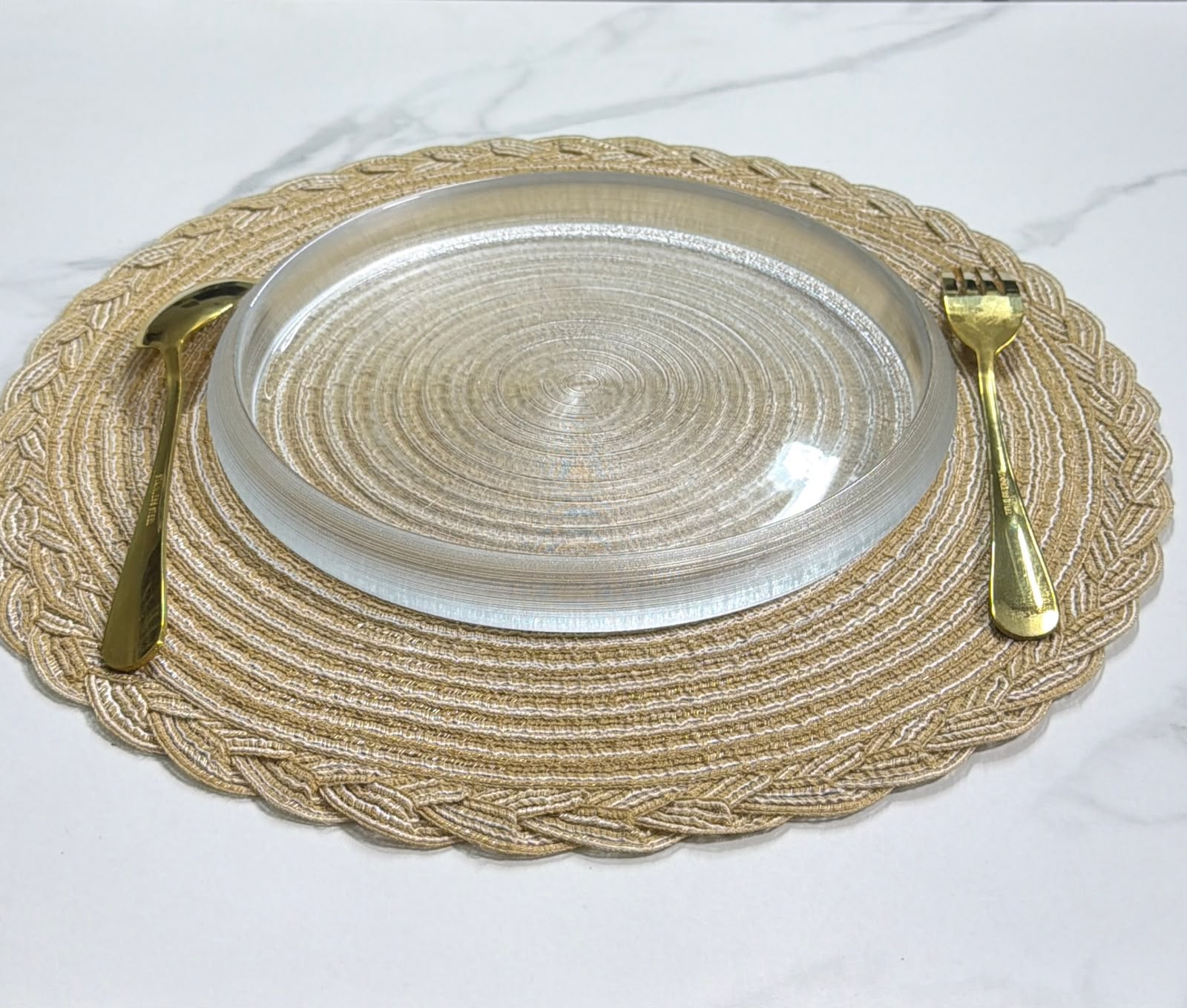 Handcrafted Crystal Glass Plates