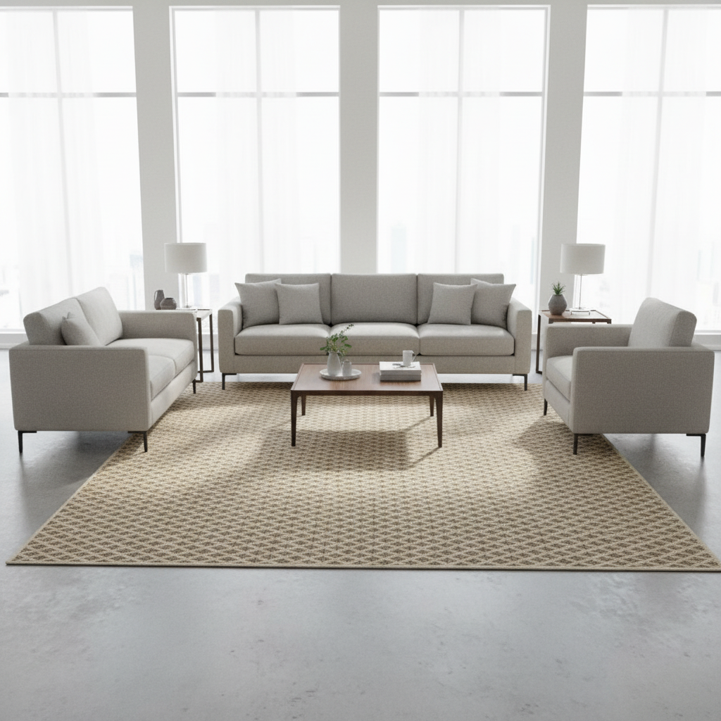 Vedantu Diamond Pattern Carpet Rug