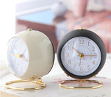 Silent Non-Ticking Retro Vintage Alarm Clock With Night Light