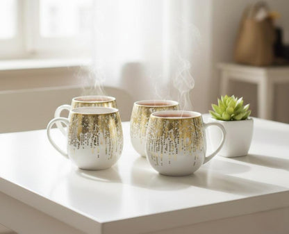 Gold Dot Pot Cup