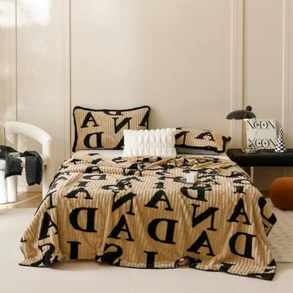 Flower Theme Fleece Blanket 6×6