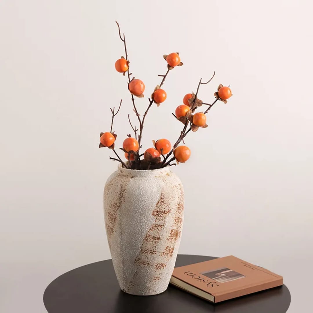 Ceramic Vase Wabi Sabi Style Flower Vase