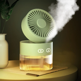 350ml Rechargeable Portable Fan with Humidifier