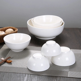 White Ceramic Soup Bowls