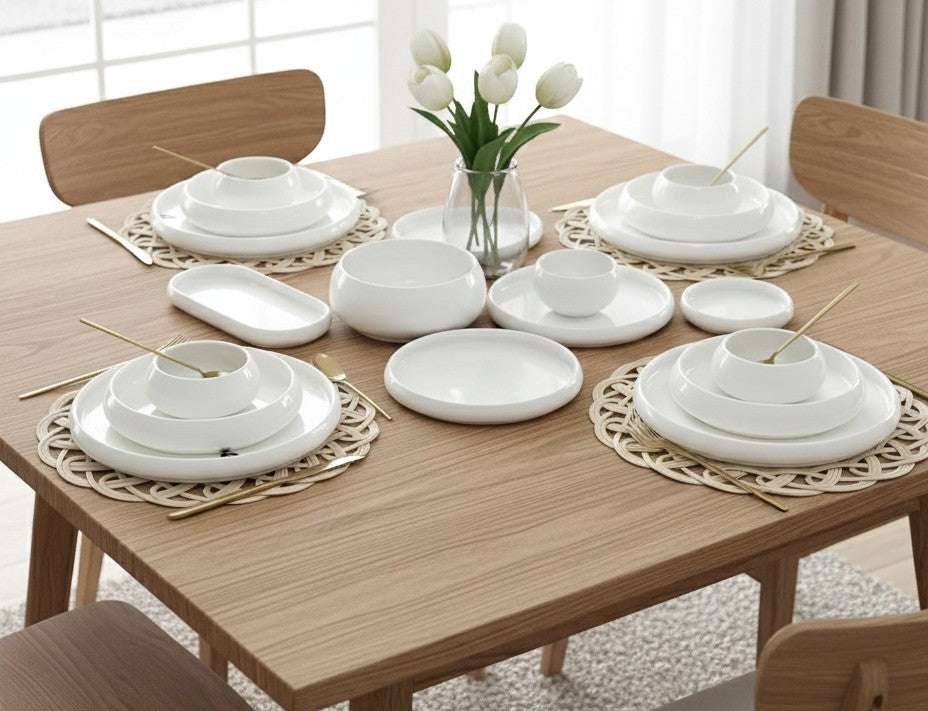 Premium Elegant 24-Piece Dinner Set