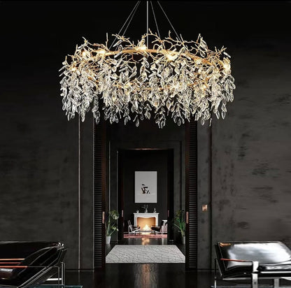 Crystal Dandelion Chandelier