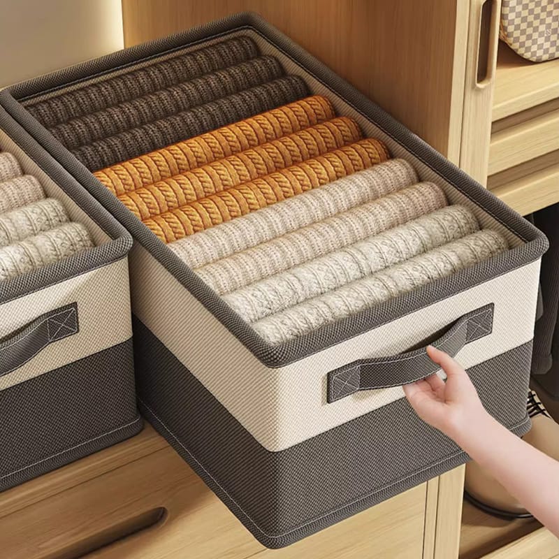 Clothes Organizer Box With Steel Frame