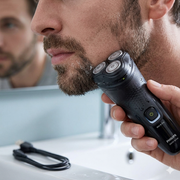 Dawood Lifestyle & Gadgets ke 3000X Series wet and dry electric shaver with SkinProtect technology ComfortCut blades anti corrosion shaving system 3D floating heads pop up trimmer waterproof design and fast charging for comfortable everyday grooming