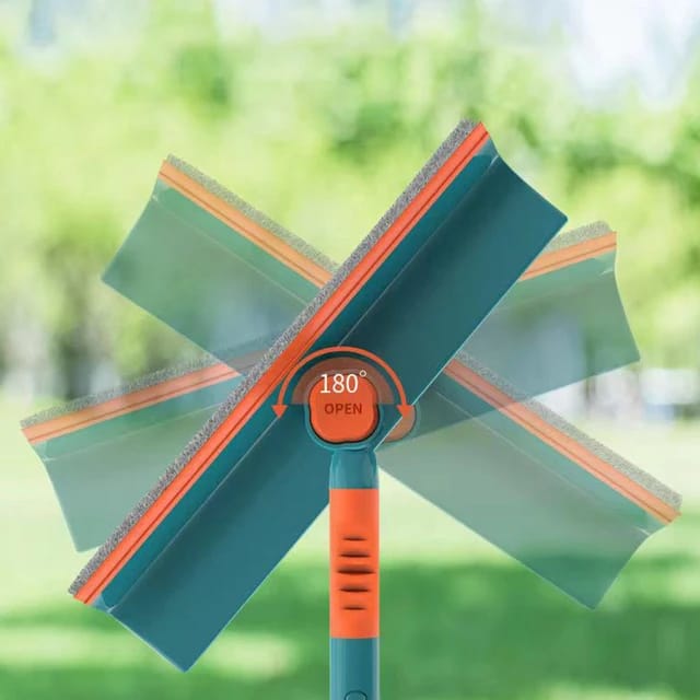 2 in 1 Telescopic Window Cleaner