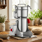 1KG electric grain mill grinder machine for spices, coffee, and flour grinding