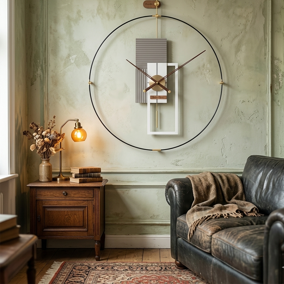 Minimalist Circle Wall Clock