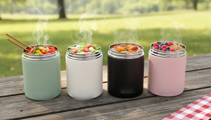 Food Flask With Extra Spoon