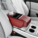 Console Armrest Cushion with 2 Cup Holders