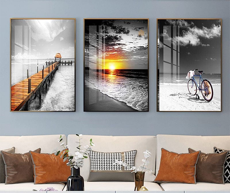 3Pc Wooden Wall Hangings