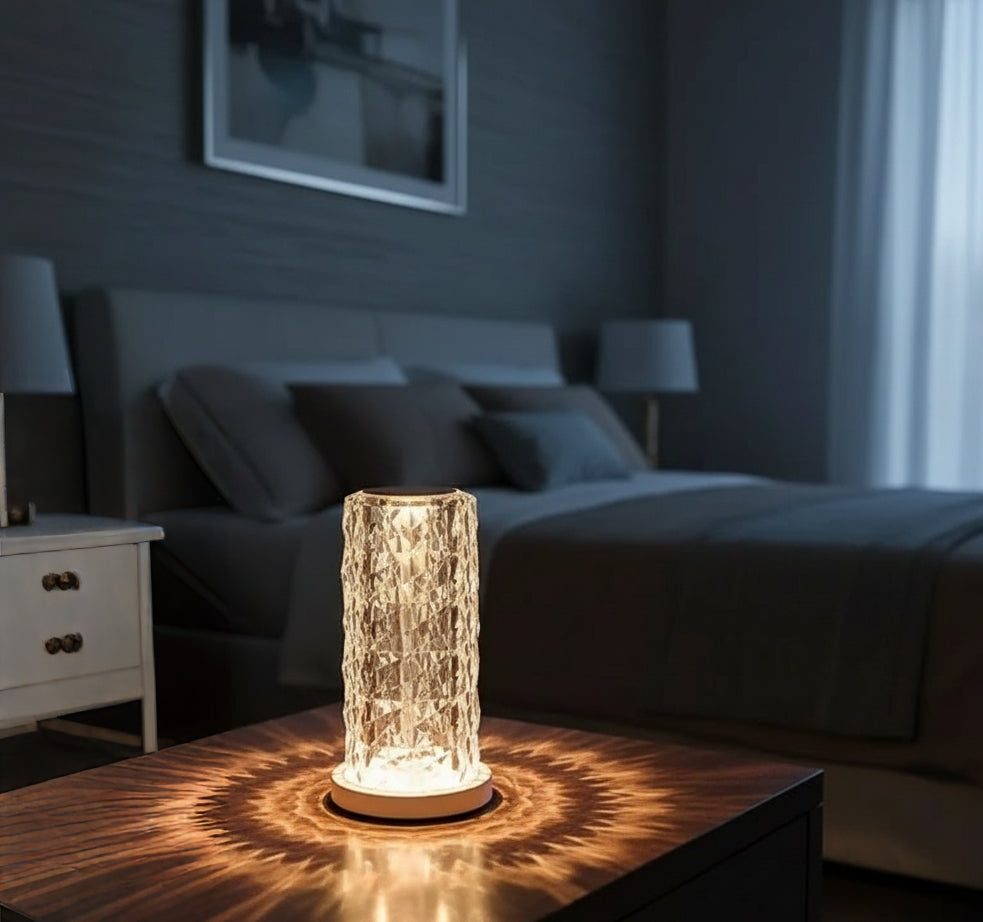 3D Touch Rose Lamp