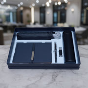 5 in 1 Corporate gift pack with umbrella, notebook, USB drive, and vacuum flask