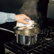 2.7 L Deep SaucePan with Lid and Long Handle