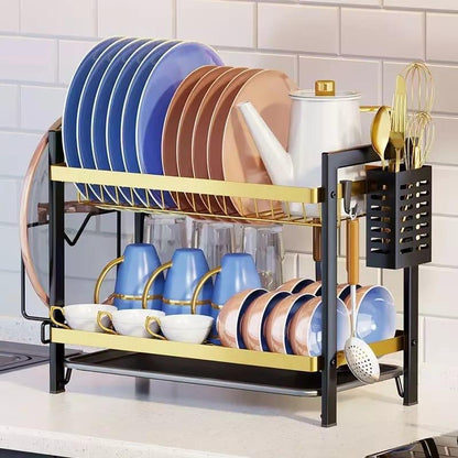 Metallic Dish Rack