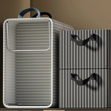 Striped Foldable Wardrobe Organizer