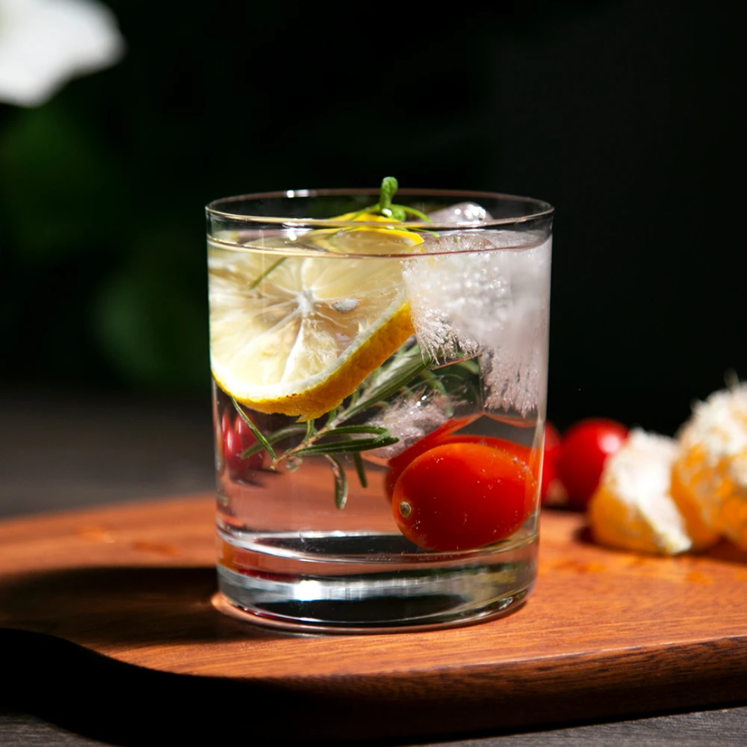 6Pcs Round Glass Set 220ml