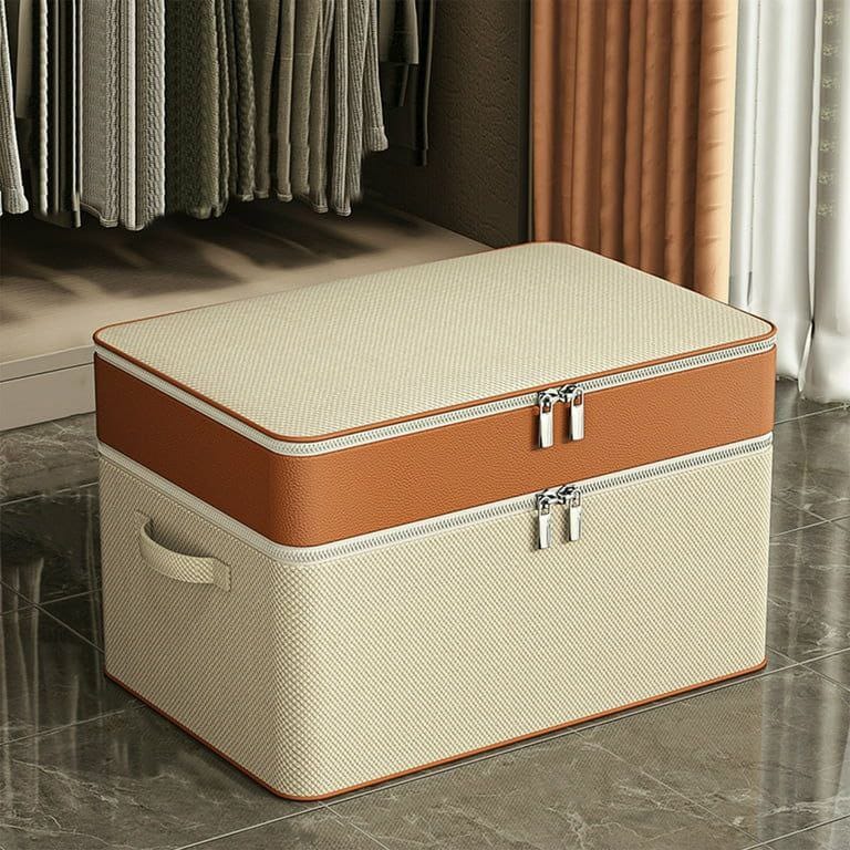 Double Zipper Storage Box