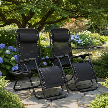 Alt Text
2 in 1 zero gravity folding recliner chair bed