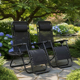 2In1 Zero Gravity Recliner Folding Chair Bed