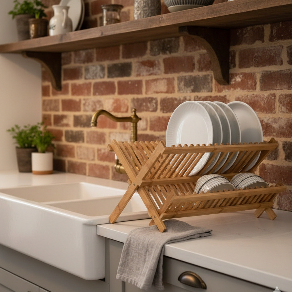Bamboo Dish Rack