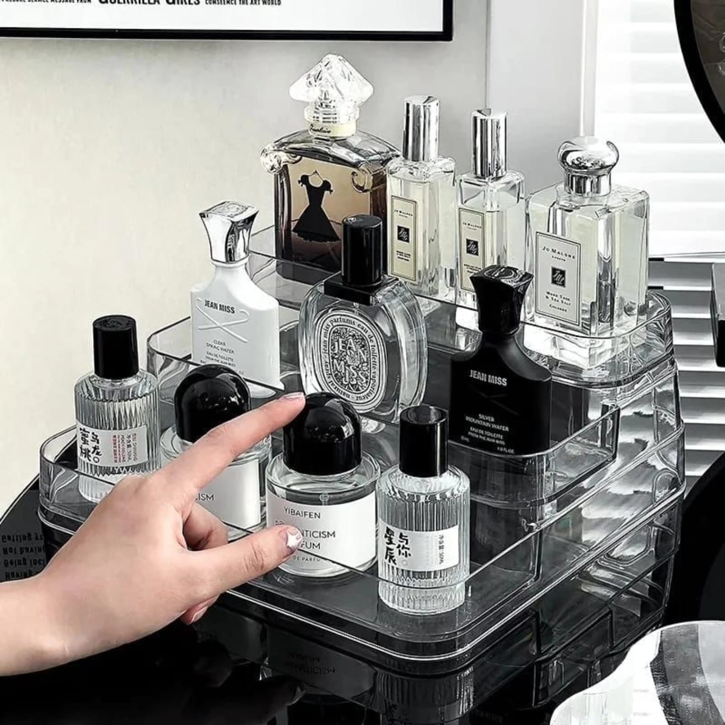 3Tier Clear Display Rack