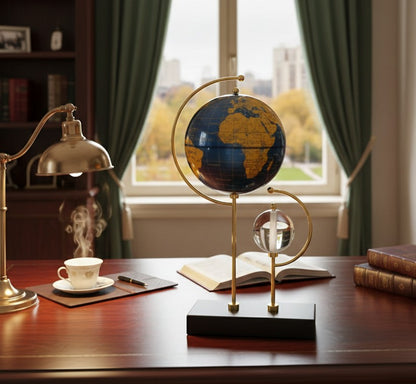 Desktop Globe with Crystal Ball