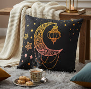 45×45cm Eid Mubarak decorative cushion cover for festive home décor