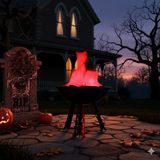 Flammen Lamp 3-Legged Stand Fireplace