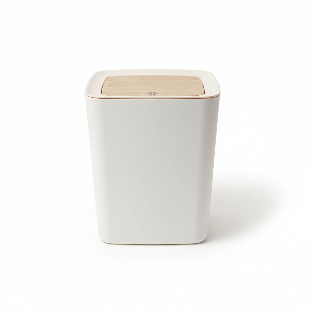 Nordic Rectangular Trash Bin with Lid
